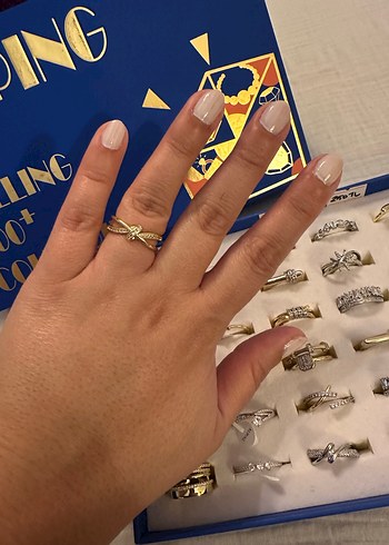 Xuping ve çelik yüzükler - Görsel 2