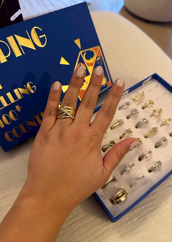 Xuping ve çelik yüzükler - Görsel 17