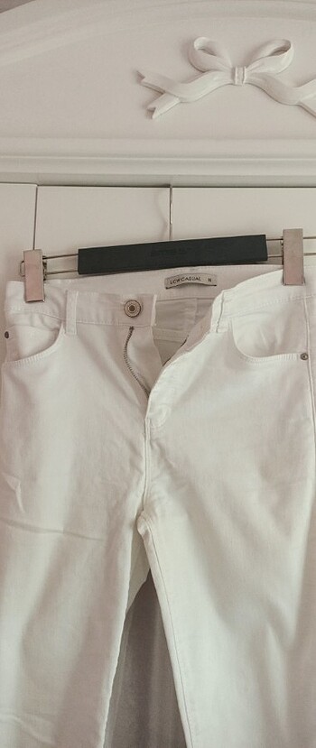 36 Beden Beyaz pantalon