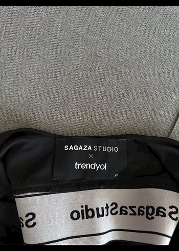 Sagaza Madrid SagazaStudio Siyah Bra Mini Spor Sütyen