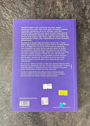 Teoride ve Uygulamada Kamu Maliyesi Kitabı - Görsel 2