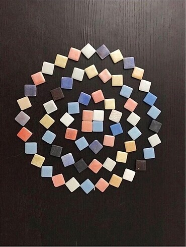 Mozaik taş 2*2 mozaik renkli mozaik