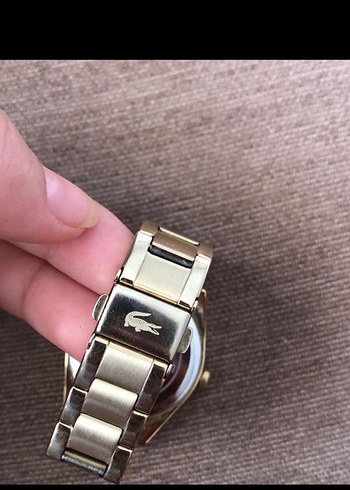  Beden altın Renk Orijinal Lacoste Altın Renk Kadın Kol Saati