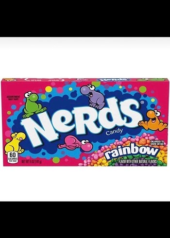 Nerds Rainbow Candy Renkli Şeker 142gr
