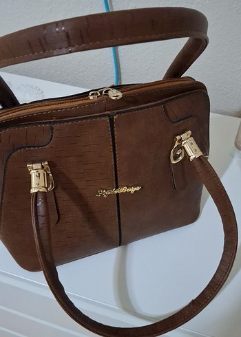 Kahverengi Deri Vintage Kadın Çanta - Görsel 4