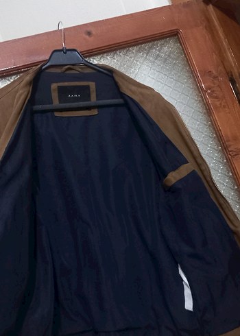 40 Beden kahverengi Renk süet ceket