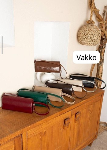 Kahverengi Deri Kemerli Kadın Çanta - Görsel 2