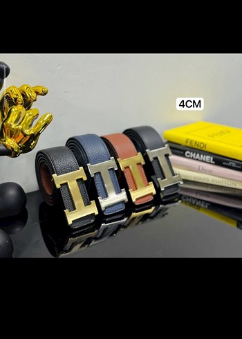 Gucci 4CM Çok Renkli Deri Kadın Kemer - Görsel 2