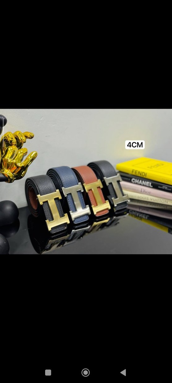 Gucci 4CM Çok Renkli Deri Kadın Kemer - Görsel 2