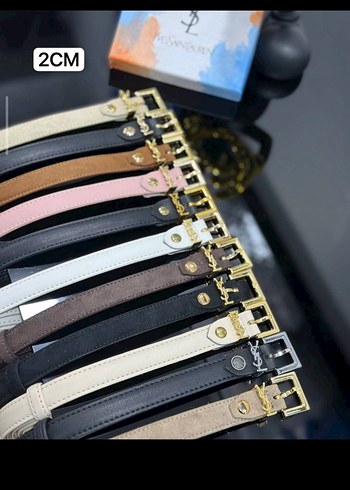 Klasik Kemer, 2CM, Kahverengi Deri, Tokalı - Görsel 2