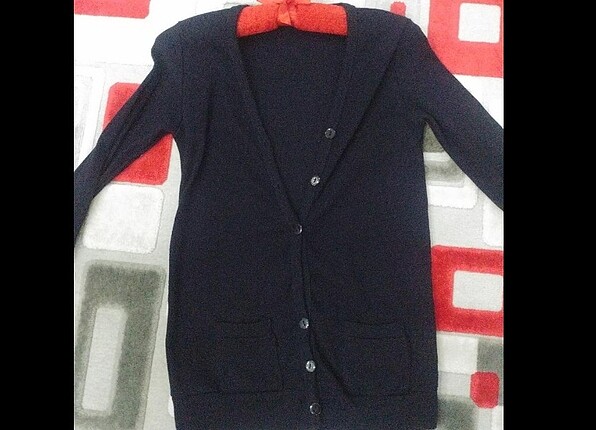 38 beden #siyah #esnek hırka...