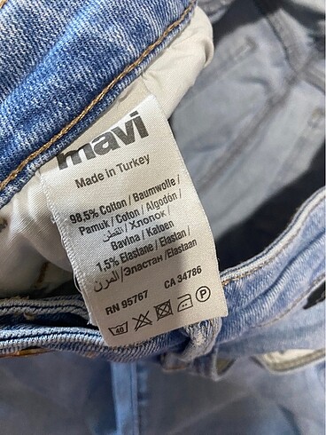 27 Beden çeşitli Renk Mavi jeans
