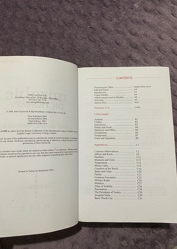 Mirable İngilizce Öğrenenler İçin Sözlük - Görsel 6