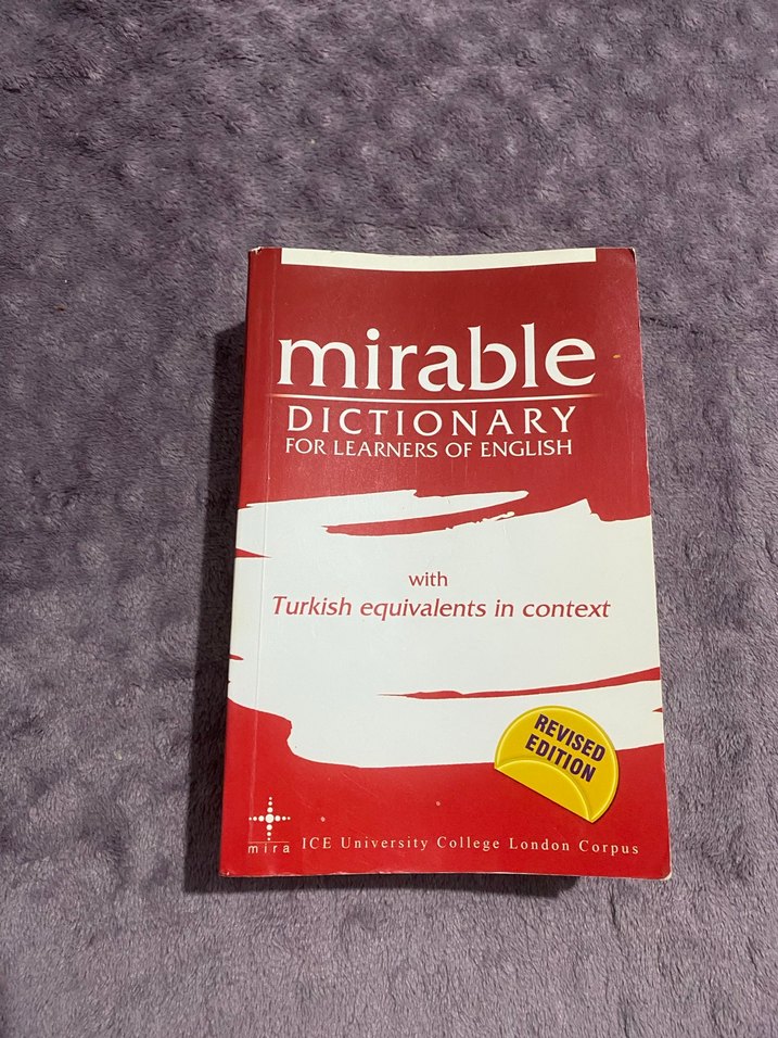 Mirable İngilizce Öğrenenler İçin Sözlük - Görsel 5