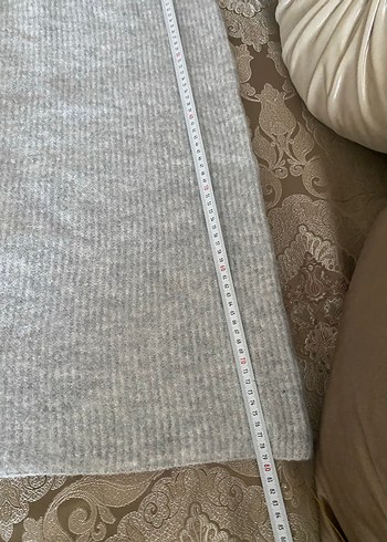 Gri Triko Midi Etek yurtdışından alındı yeni - Görsel 7