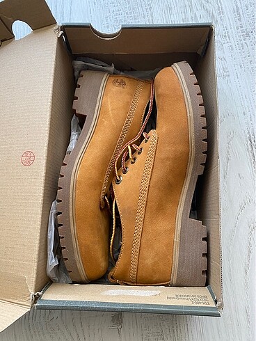 Timberland Yeni kutulu giyilmedi