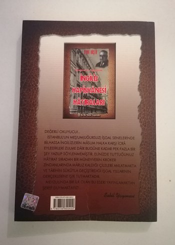 Cevat Rüştü İngiliz Hapishanesi Hatıraları 1.Baskı - Görsel 2