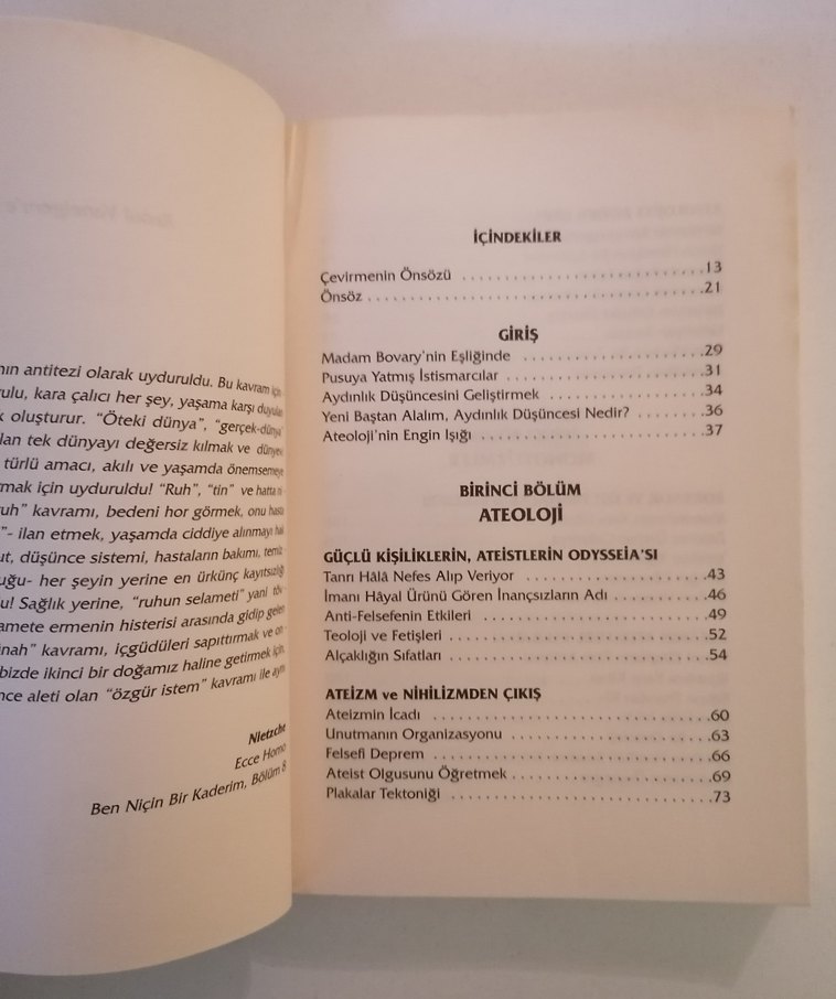 Michel Onfray Ateist Manifesto - Görsel 5