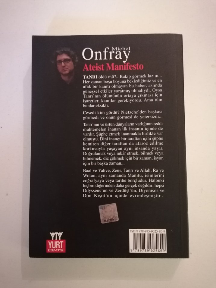 Michel Onfray Ateist Manifesto - Görsel 2