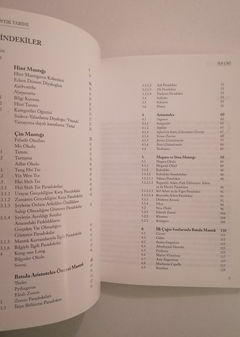 Nazlı İnönü Mantık Tarihi İlkçağ 1.Baskı - Görsel 6