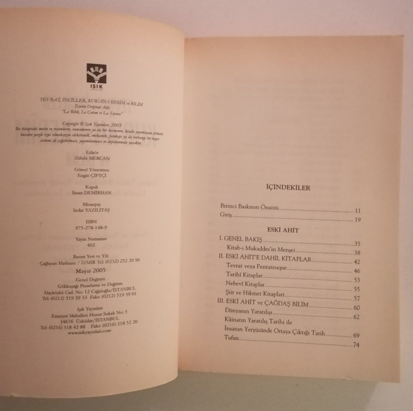 Maurice Bucaille Tevrat İnciller Kur'an-ı Kerim ve Bilim - Görsel 5