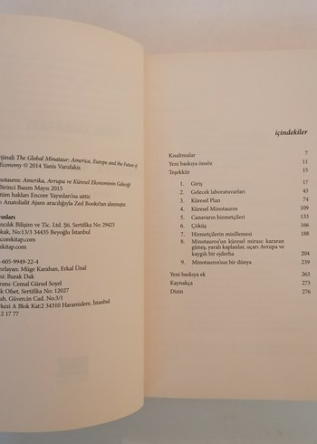 Yanis Varufakis Küresel Minotauros - Görsel 5