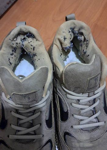 Gri erkek Spor Ayakkabı Stiletto - Görsel 3