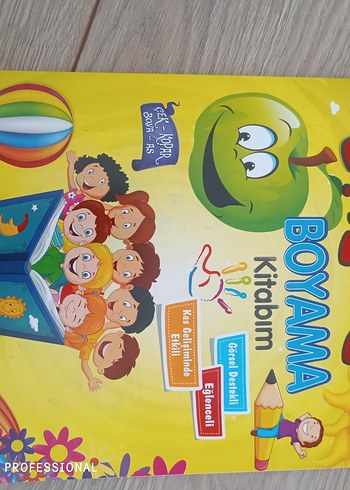 Eğlenceli Görsel Destekli Boyama Kitabım