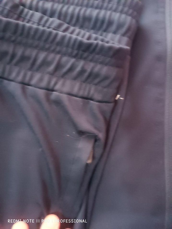 Siyah erkek Fermuarlı Eşofman Takımı - Görsel 4