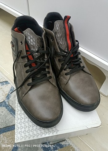 Vans Erkek Kahverengi Street Style Spor Ayakkabı