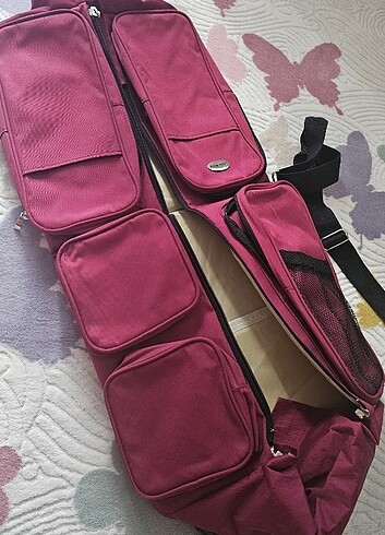 0 - 13 kg Beden bordo Renk Yataklı ambebek bakım çantası 