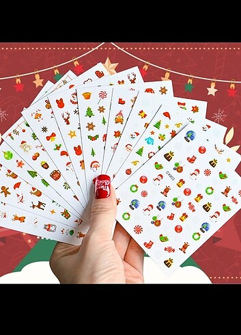 Beden YENİ YIL NOEL STİCER İ