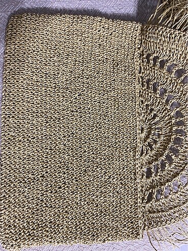 Zara Clutch hasır çanta