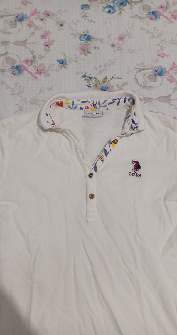 Beyaz Polo Tişört - Görsel 2