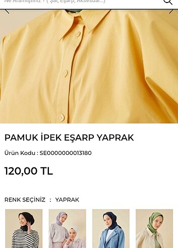 Beden kahverengi Renk FRESH SCARF PAMUK İPEK EŞARP