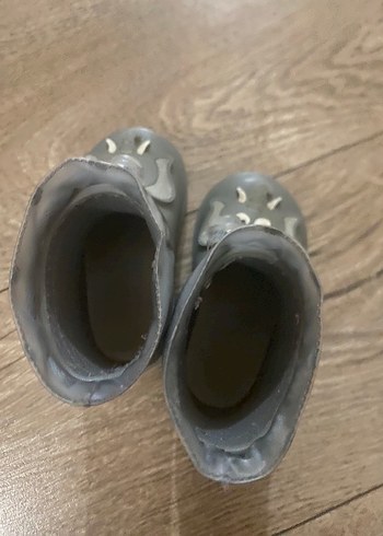 Gri Lastik Erkek Çocuk Botları - Görsel 5