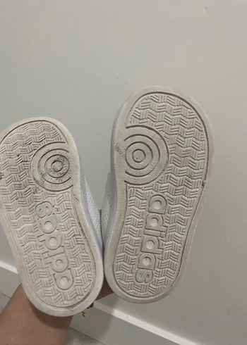 Beyaz Cırt Cırtlı Erkek Çocuk Spor Ayakkabı - Görsel 3