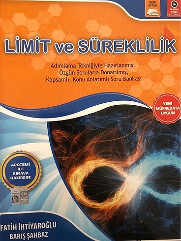 Apotemi Limit ve süreklilik test kitabı