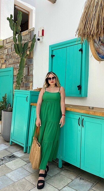 Yeşil elbise
