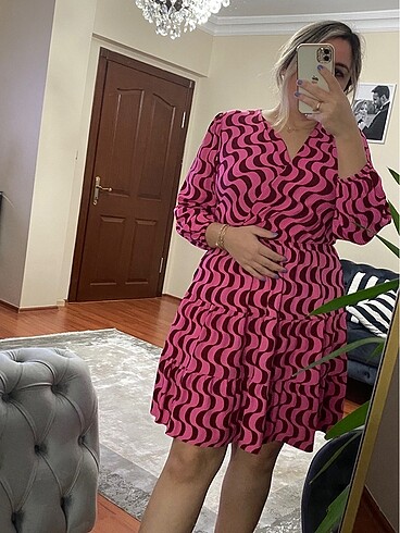 Trendyol & Milla Desenli elbise