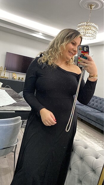 Trendyol & Milla Siyah elbise