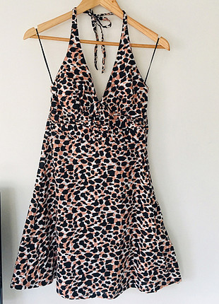 H&M Leopar elbise