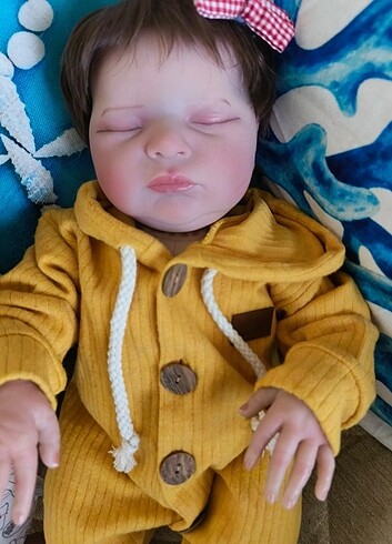 Yenidoğan Reborn Bebek Saçlı 