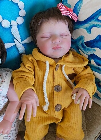 Diğer Yenidoğan Reborn Bebek Saçlı 