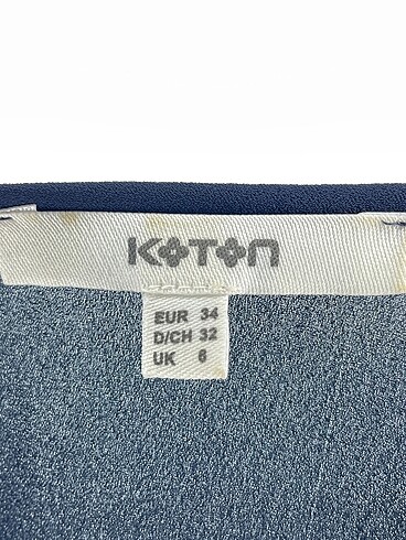 34 Beden lacivert Renk Koton Bluz %70 İndirimli.