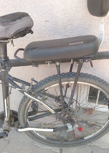 Bisiklet port bagaj+ koltuk+ ekstra tutma demirleri + ayaklık