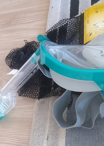 Diğer Triatlon marka kamera takma aparatlı Tam Yüz Dalış Maskesi