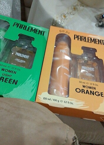 Diğer Kutusunda parlement parfüm+ deodorant 