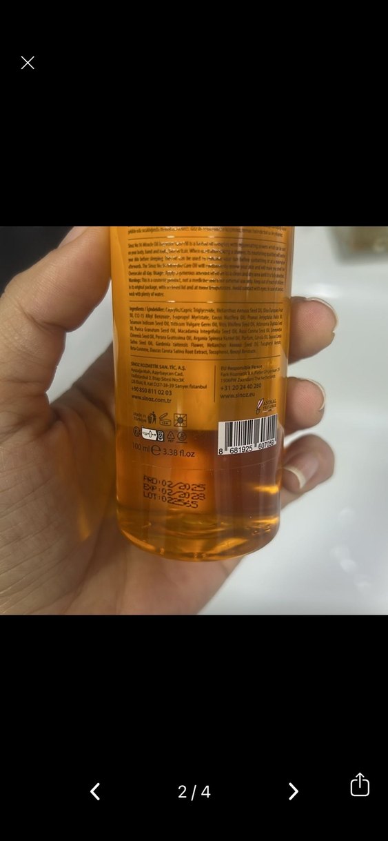 ISINOZ No:16 Mucize Yağı 100 ml - Görsel 2