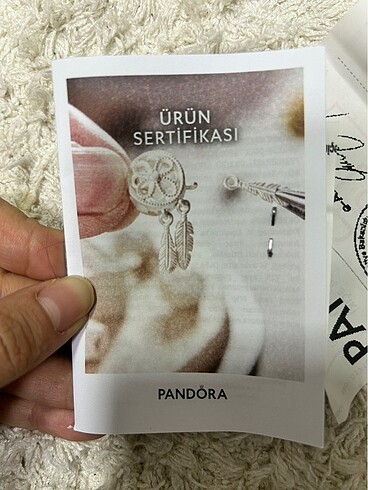 Beden beyaz Renk Orjinal 16 cm pandora (925 gümüş)